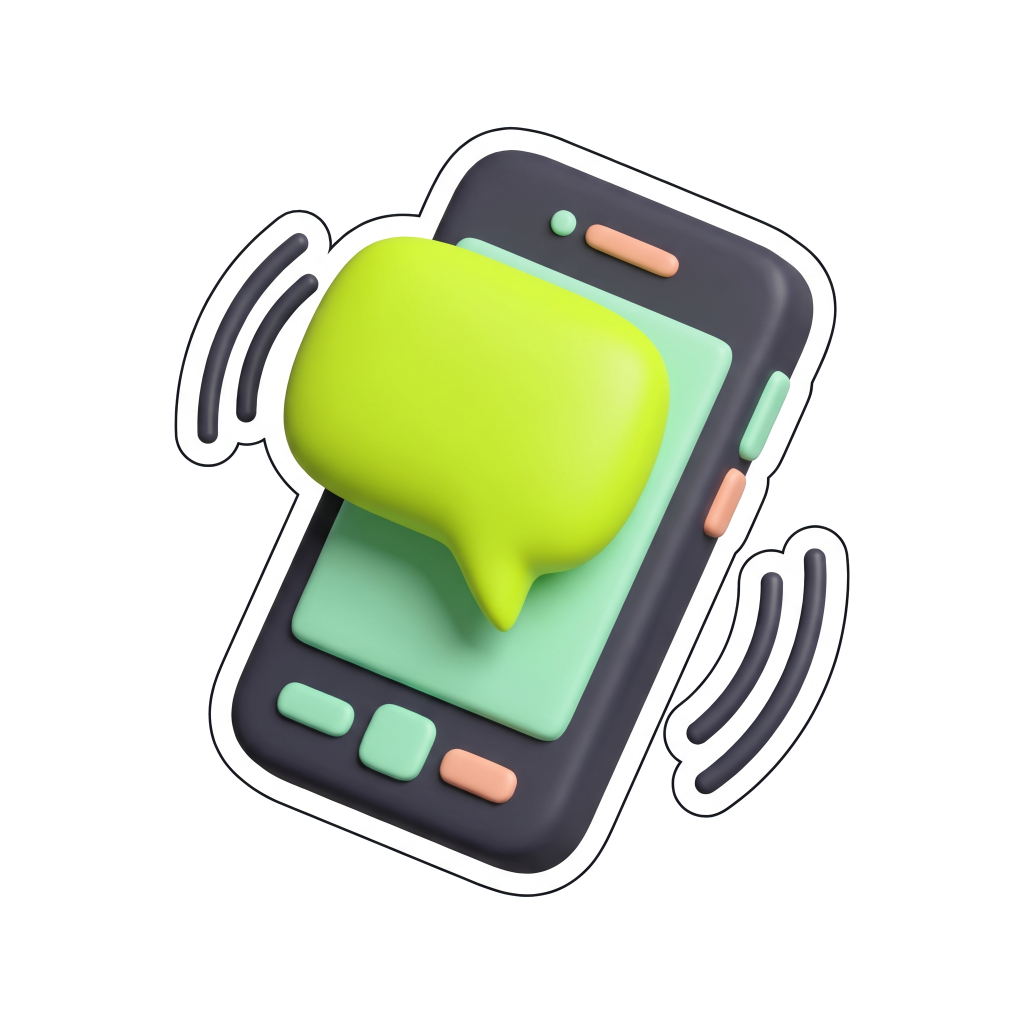 Splitline alert arriving on a phone